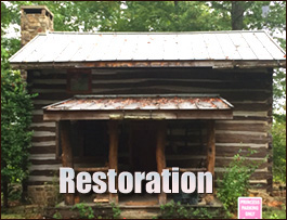 Historic Log Cabin Restoration  Berlin, Ohio